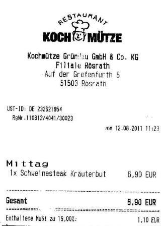 gdds Hffner Kochmtze Restaurant